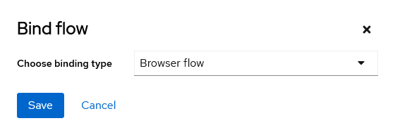 Bind flow