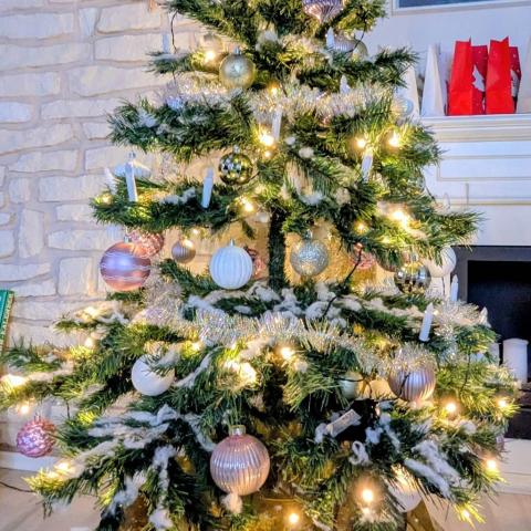 Geschmückter Weihnachtsbaum